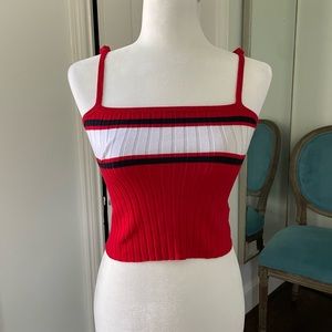 Divided H&M Red Tank Top